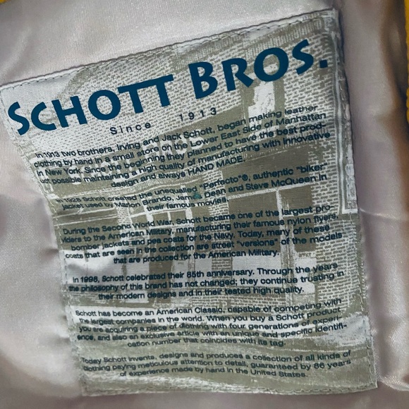 Vintage DEADSTOCK Schott NYC Wings of Gold G-1 US Navy Flight Jacket - Picture 10 of 15